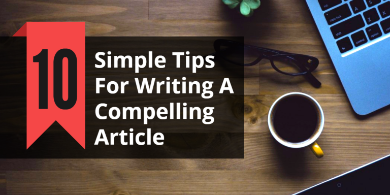 How to Write a Good Article in One Easy Lesson